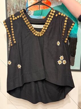 ALIX OF BOHEMIA Nehru Copper Coin Top